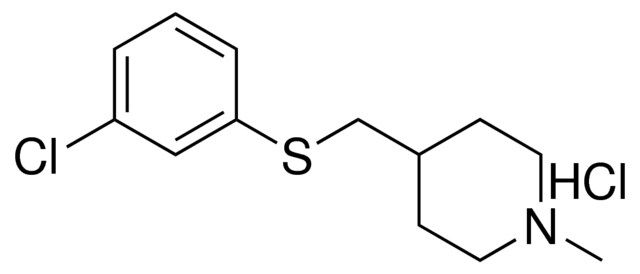 3-CHLOROPHENYL (1-METHYL-4-PIPERIDINYL)METHYL SULFIDE HYDROCHLORIDE