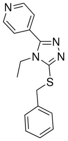 4-(5-(BENZYLTHIO)-4-ETHYL-4H-1,2,4-TRIAZOL-3-YL)PYRIDINE