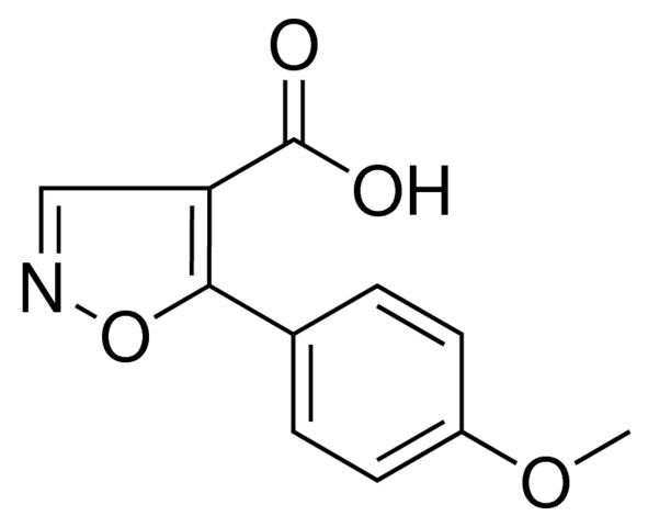 5-(4-Methoxyphenyl)-4-isoxazolecarboxylic acid