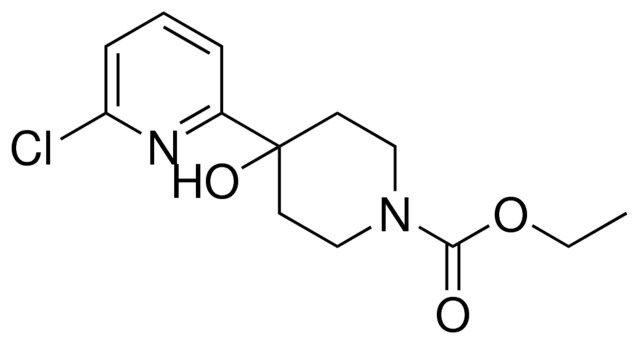 ETHYL 4-(6-CHLORO-2-PYRIDINYL)-4-HYDROXY-1-PIPERIDINECARBOXYLATE