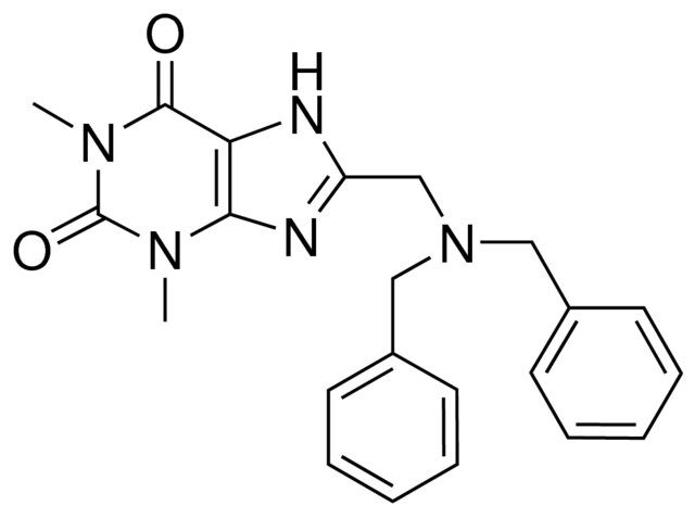 8-((DIBENZYLAMINO)METHYL)-1,3-DIMETHYL-3,7-DIHYDRO-1H-PURINE-2,6-DIONE