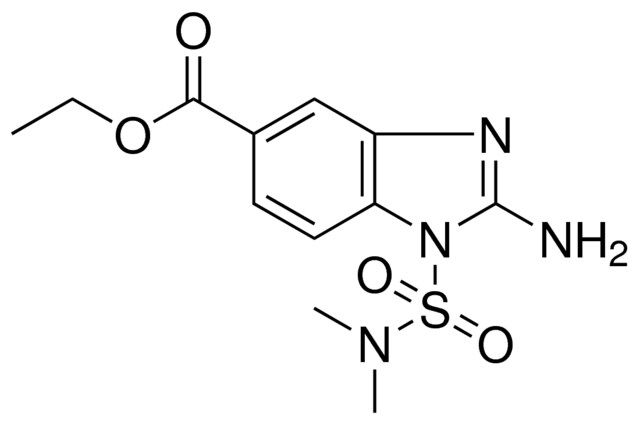 ETHYL 2-AMINO-1-((DIMETHYLAMINO)SULFONYL)-1H-BENZIMIDAZOLE-5-CARBOXYLATE