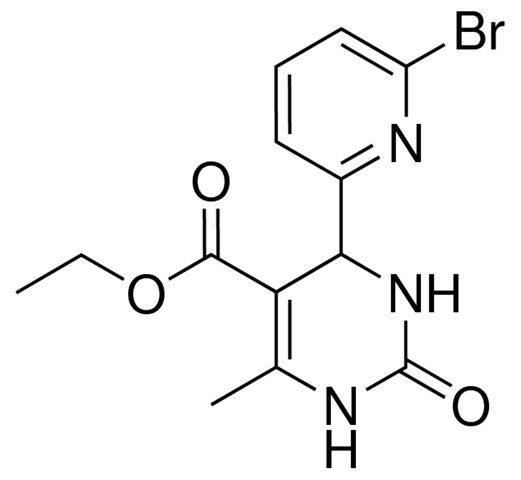 ETHYL 4-(6-BROMO-2-PYRIDINYL)-6-METHYL-2-OXO-1,2,3,4-TETRAHYDRO-5-PYRIMIDINECARBOXYLATE