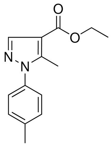 ETHYL 5-METHYL-1-(4-METHYLPHENYL)-1H-PYRAZOLE-4-CARBOXYLATE