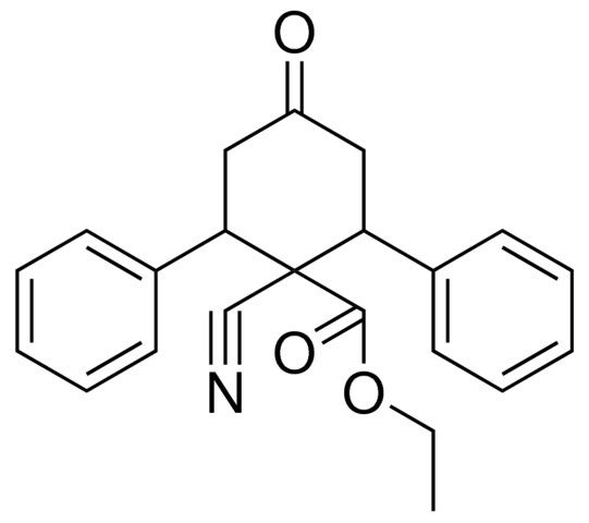 ETHYL 1-CYANO-4-OXO-2,6-DIPHENYLCYCLOHEXANECARBOXYLATE