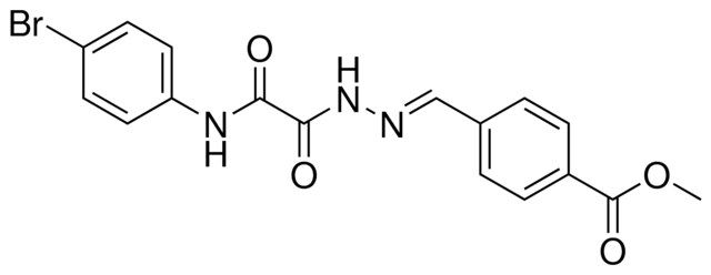 METHYL 4-(2-((4-BROMOANILINO)(OXO)ACETYL)CARBOHYDRAZONOYL)BENZOATE