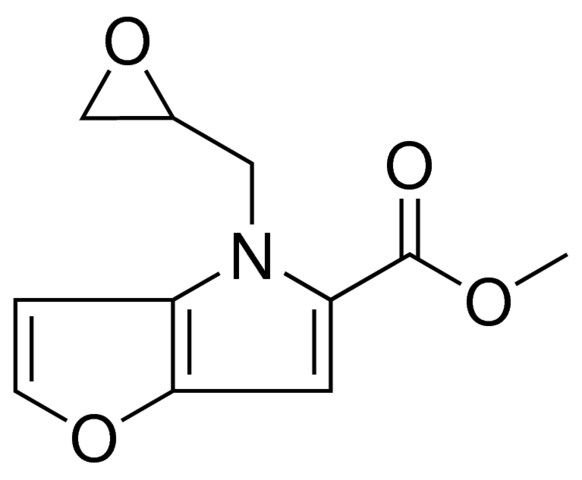 METHYL 4-(2-OXIRANYLMETHYL)-4H-FURO(3,2-B)PYRROLE-5-CARBOXYLATE