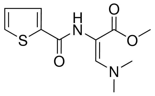 METHYL 3-(DIMETHYLAMINO)-2-((2-THIENYLCARBONYL)AMINO)ACRYLATE