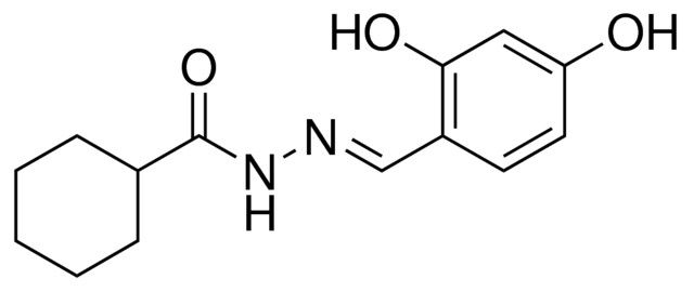 N'-(2,4-DIHYDROXYBENZYLIDENE)CYCLOHEXANECARBOHYDRAZIDE