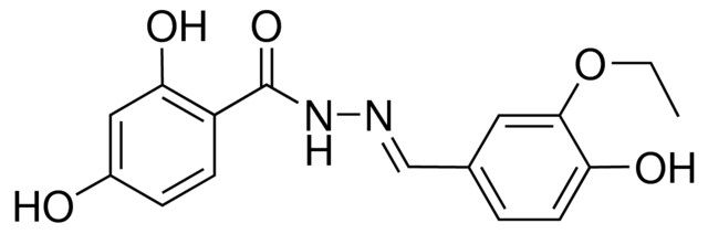 N'-(3-ETHOXY-4-HYDROXYBENZYLIDENE)-2,4-DIHYDROXYBENZOHYDRAZIDE