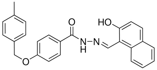 N'-((2-HYDROXY-1-NAPHTHYL)METHYLENE)-4-((4-METHYLBENZYL)OXY)BENZOHYDRAZIDE