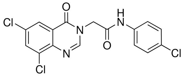 N-(4-CHLOROPHENYL)-2-(6,8-DICHLORO-4-OXO-3(4H)-QUINAZOLINYL)ACETAMIDE