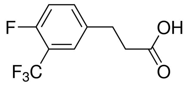 3-[4-Fluoro-3-(trifluoromethyl)phenyl]propanoic acid