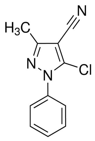 5-Chloro-3-methyl-1-phenyl-1<i>H</i>-pyrazole-4-carbonitrile