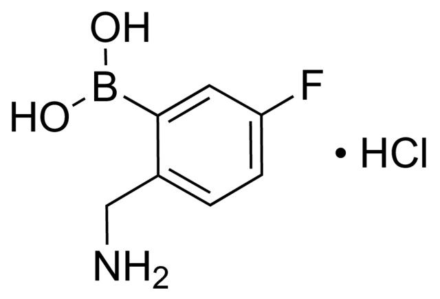 (2-Aminomethyl-5-fluoro)phenylboronic acid hydrochloride