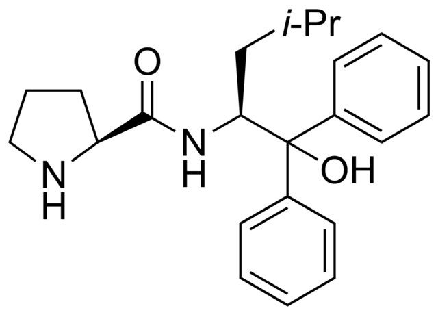 (2<i>S</i>)-<i>N</i>-[(1<i>S</i>)-1-(Hydroxydiphenylmethyl)-3-methylbutyl]-2-pyrrolidinecarboxamide