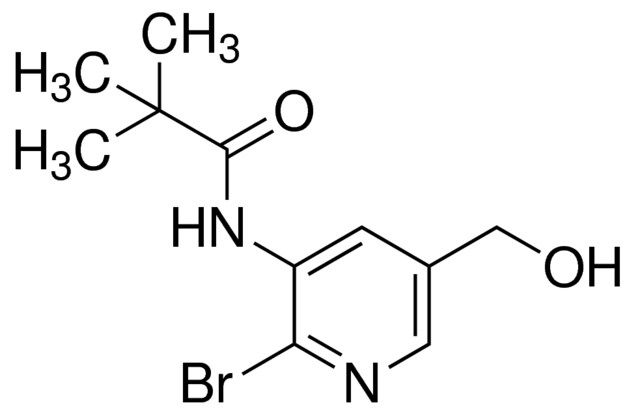 N-(2-Bromo-5-(hydroxymethyl)pyridin-3-yl)pivalamide