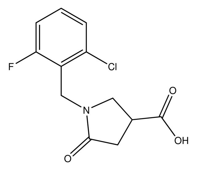 1-(2-Chloro-6-fluorobenzyl)-5-oxo-3-pyrrolidinecarboxylic acid