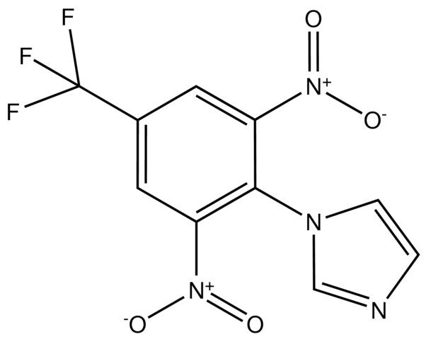 1-(2,6-Dinitro-4-(trifluoromethyl)phenyl)-1<i>H</i>-imidazole