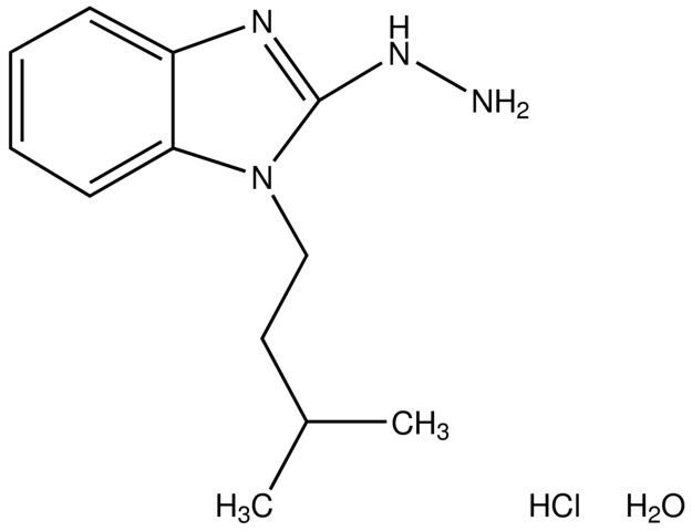 2-Hydrazino-1-(3-methylbutyl)-1H-benzimidazole hydrochloride hydrate