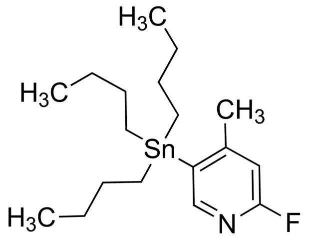 2-Fluoro-4-methyl-5-(tributylstannyl)pyridine