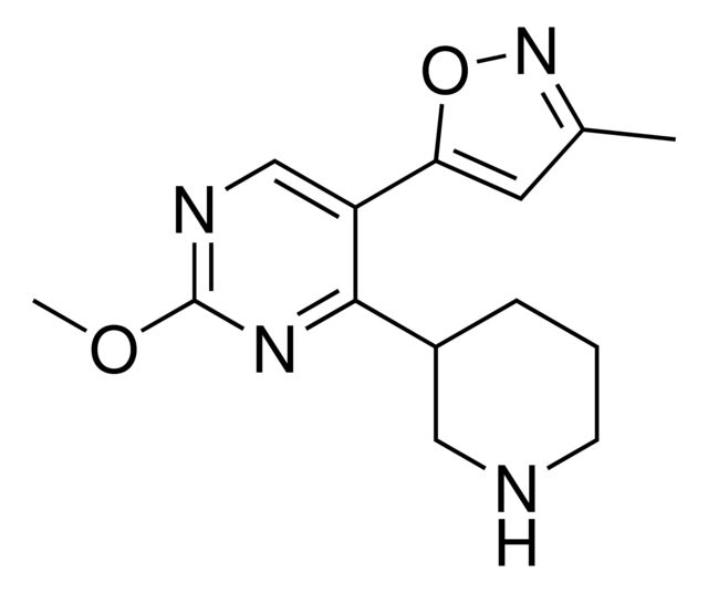 2-Methoxy-5-(3-methyl-5-isoxazolyl)-4-(3-piperidinyl)pyrimidine