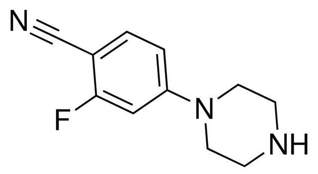 2-Fluoro-4-(1-piperazinyl)benzonitrile