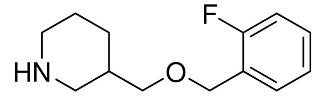 3-{[(2-Fluorobenzyl)oxy]methyl}piperidine