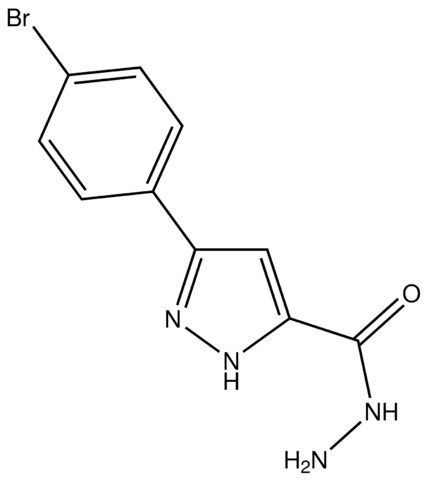 3-(4-Bromophenyl)-1<i>H</i>-pyrazole-5-carbohydrazide