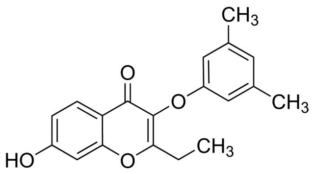 3-(3,5-Dimethylphenoxy)-2-ethyl-7-hydroxy-4<i>H</i>-chromen-4-one