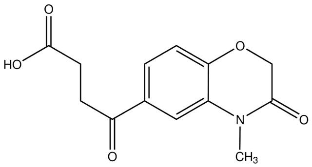 4-(3,4-Dihydro-4-methyl-3-oxo-2<i>H</i>-benzo[<i>b</i>][1,4]oxazin-6-yl)-4-oxobutanoic acid