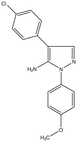 4-(4-Chlorophenyl)-1-(4-methoxyphenyl)-1<i>H</i>-pyrazol-5-amine