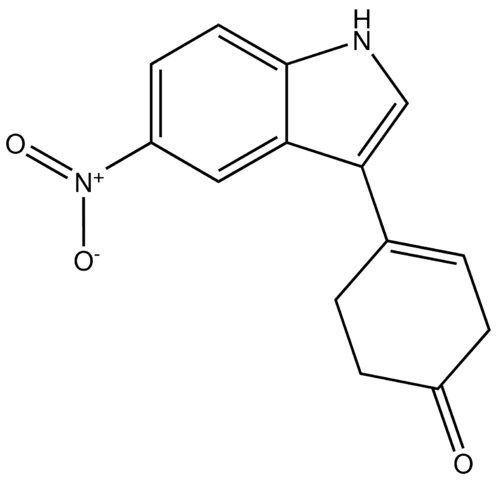 4-(5-Nitro-1H-indol-3-yl)cyclohex-3-en-1-one