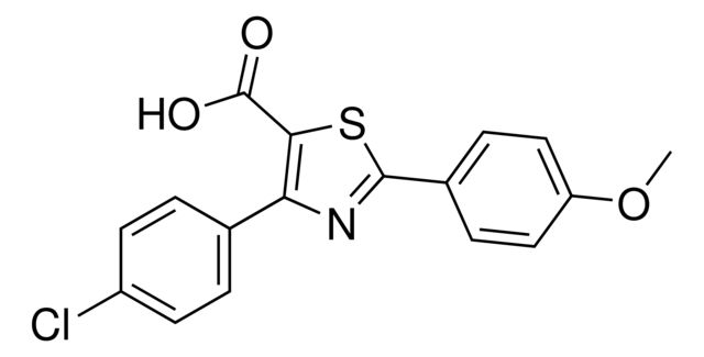 4-(4-Chlorophenyl)-2-(4-methoxyphenyl)thiazole-5-carboxylic acid