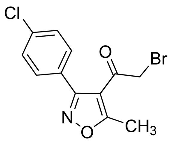 2-Bromo-1-(3-(4-chlorophenyl)-5-methylisoxazol-4-yl)ethanone