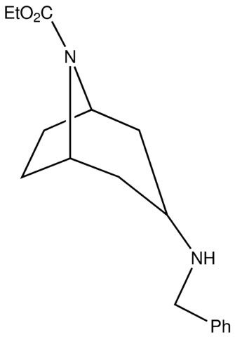 3-Benzylamino-8-aza-bicyclo[3.2.1]octane-8-carboxylic acid ethyl ester