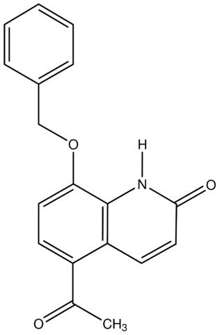 5-Acetyl-8-(benzyloxy)-1,2-dihydroquinolin-2-one