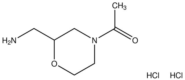 [(4-Acetyl-2-morpholinyl)methyl]amine dihydrochloride