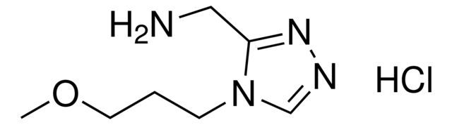 (4-(3-Methoxypropyl)-4H-1,2,4-triazol-3-yl)methanamine hydrochloride