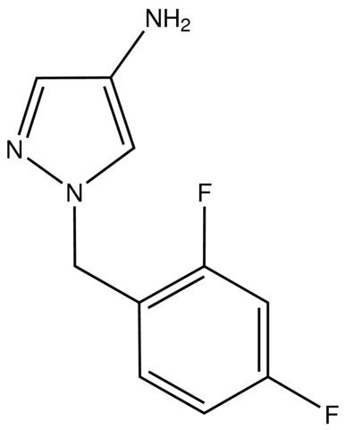 1-[(2,4-difluorophenyl)methyl]-1H-pyrazol-4-amine