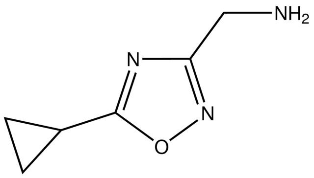 1-(5-Cyclopropyl-1,2,4-oxadiazol-3-yl)methanamine