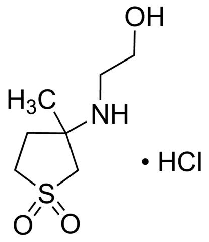 2-[(3-Methyl-1,1-dioxidotetrahydro-3-thienyl)amino]ethanol hydrochloride