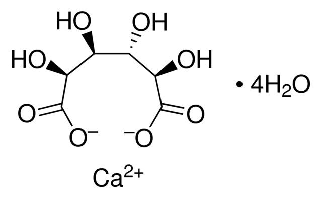 Calcium <sc>D</sc>-saccharate tetrahydrate