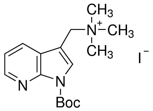 (1-Boc-7-azaindol-3-methyl)trimethylammonium iodide