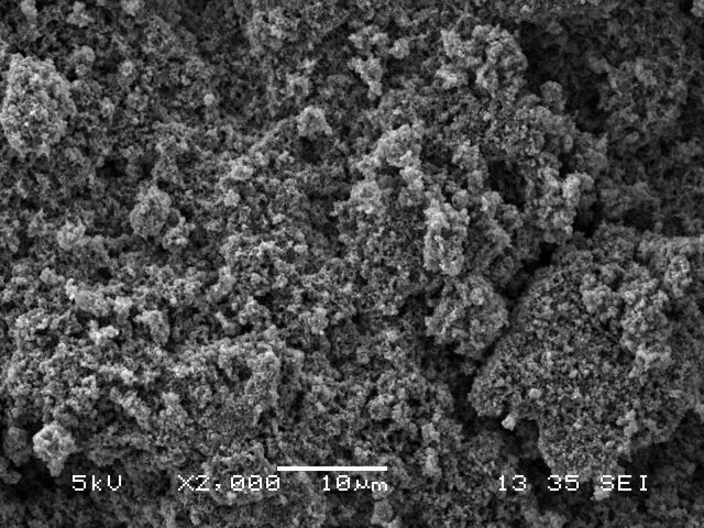 High surface area conducting polypyrrole