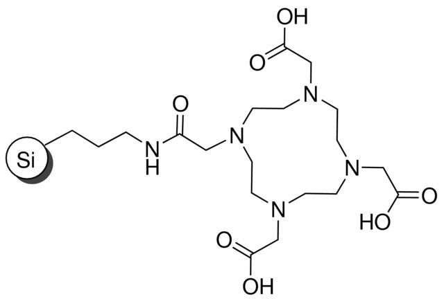 DOTA-functionalized silica gel