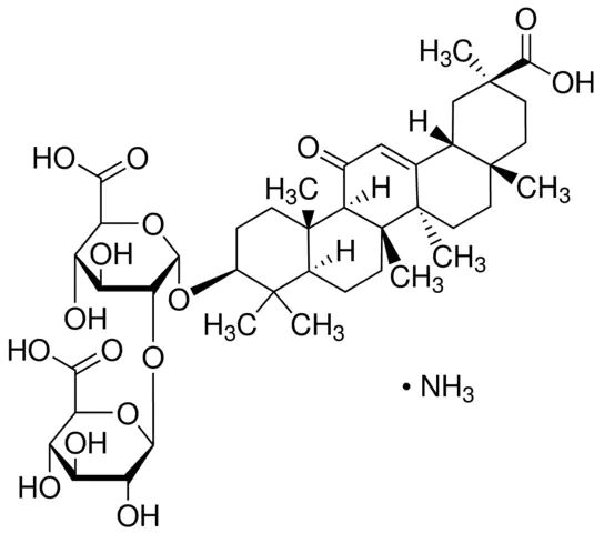 Glycyrrhizic acid ammonium salt from <i>glycyrrhiza root (licorice)</i>