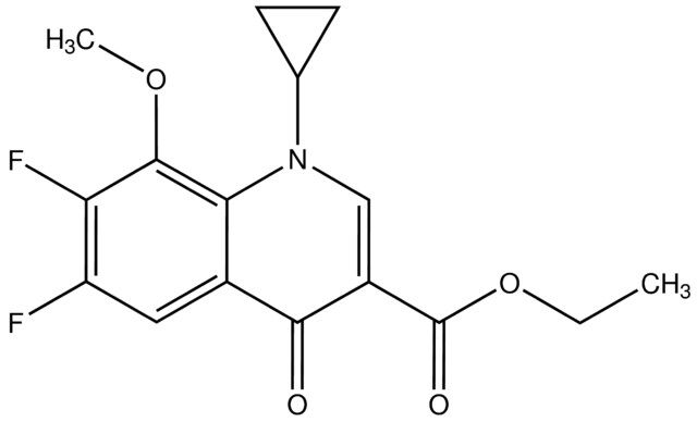 Ethyl 1-cyclopropyl-6,7-difluoro-8-methoxy-4-oxo-1,4-dihydroquinoline-3-carboxylate