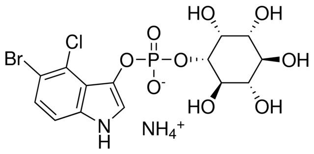 5-Bromo-4-chloro-3-indolyl-<i>myo</i>-inositol 1-phosphate ammonium salt