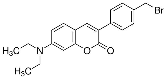 3-[4-(Bromomethyl)phenyl]-7-(diethylamino)coumarin